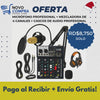 Combo Micrófono + Mixer + Cascos